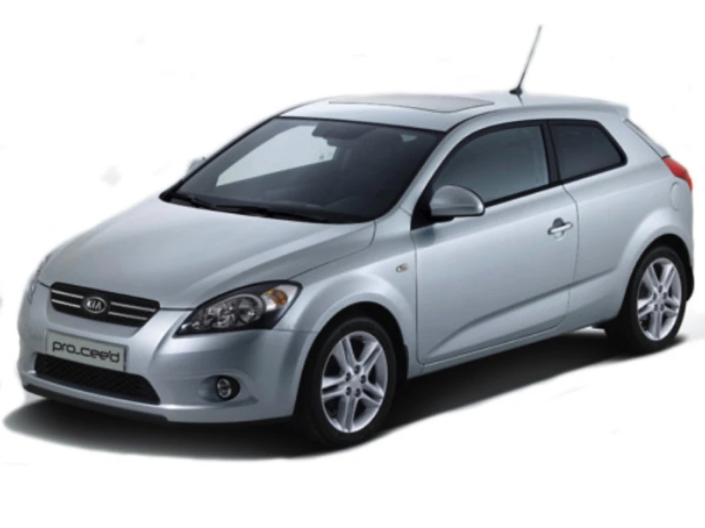 Wycieraczki KIA Pro Cee'd 1 2008–2009 ED coupe 03.2008-06.2009 mocowanie przycisk