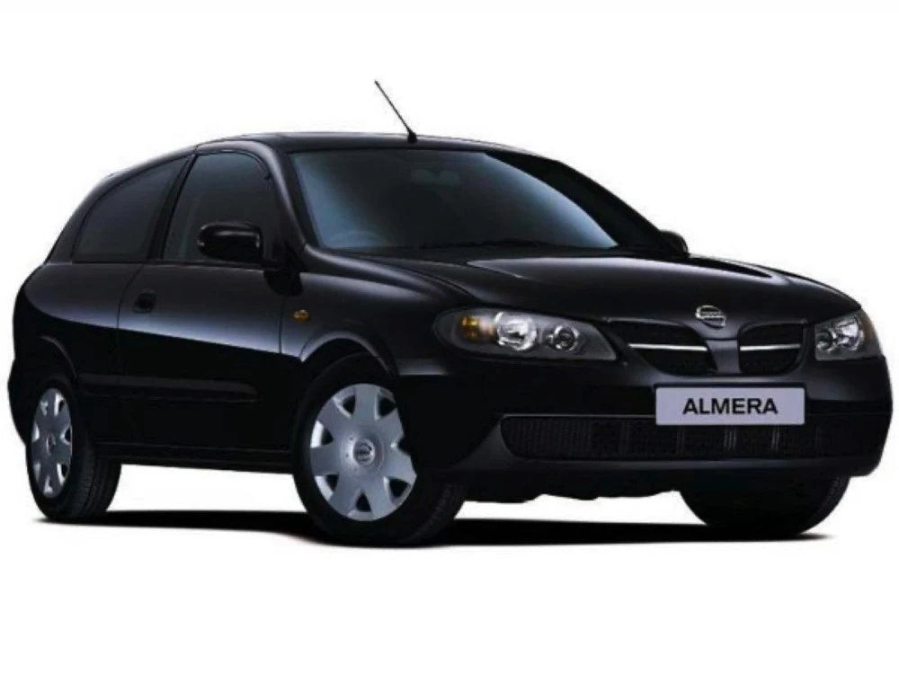 Nissan Almera 2 wiper blades 2000–2008 N16 hatchback