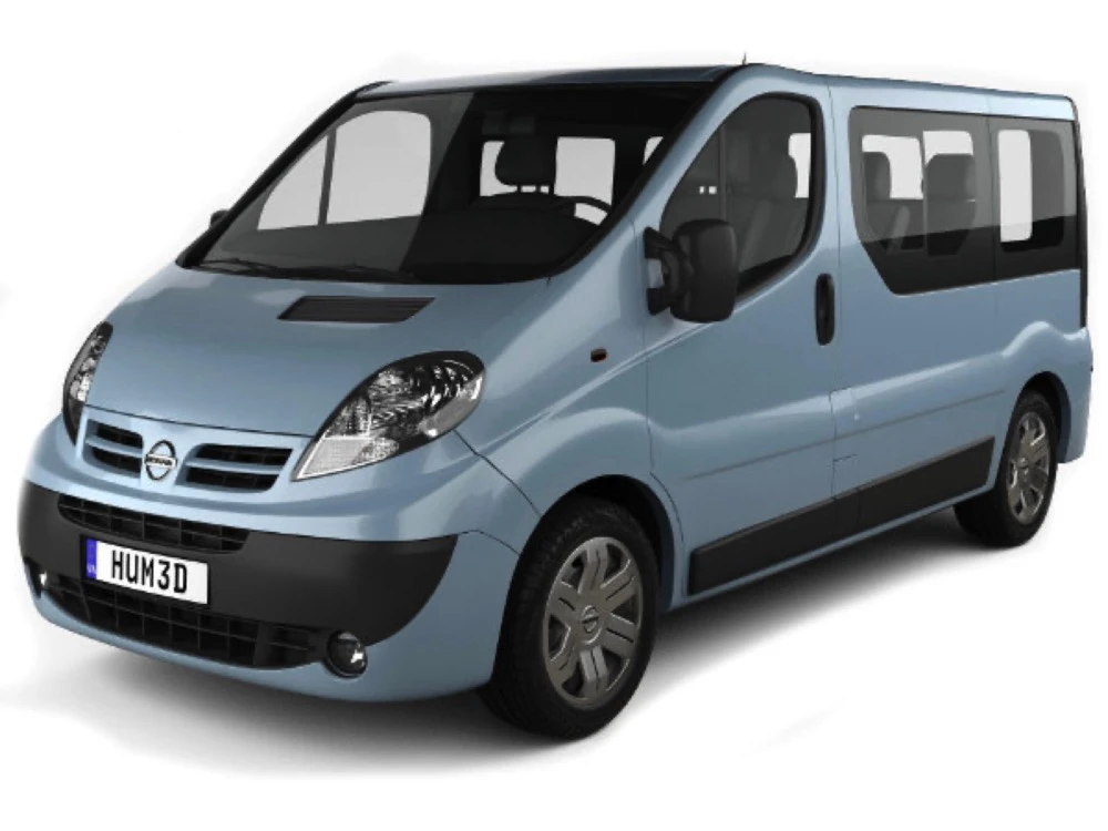 Дворники Nissan Primastar 1 2002–2011 X83 грузовой | подъемная задняя дверь