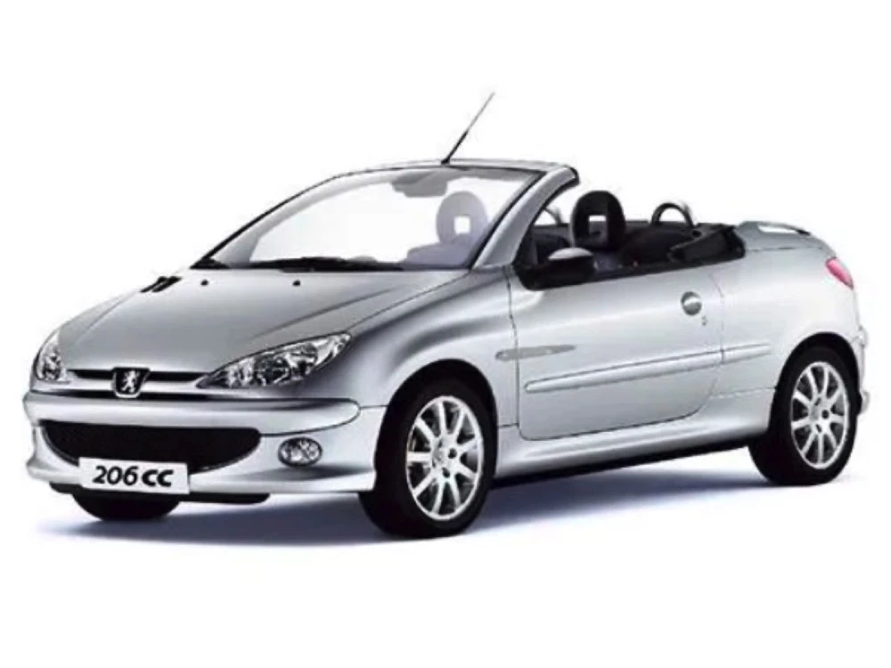 Wycieraczki Peugeot 206 CC 2000–2007 T1 cabrio