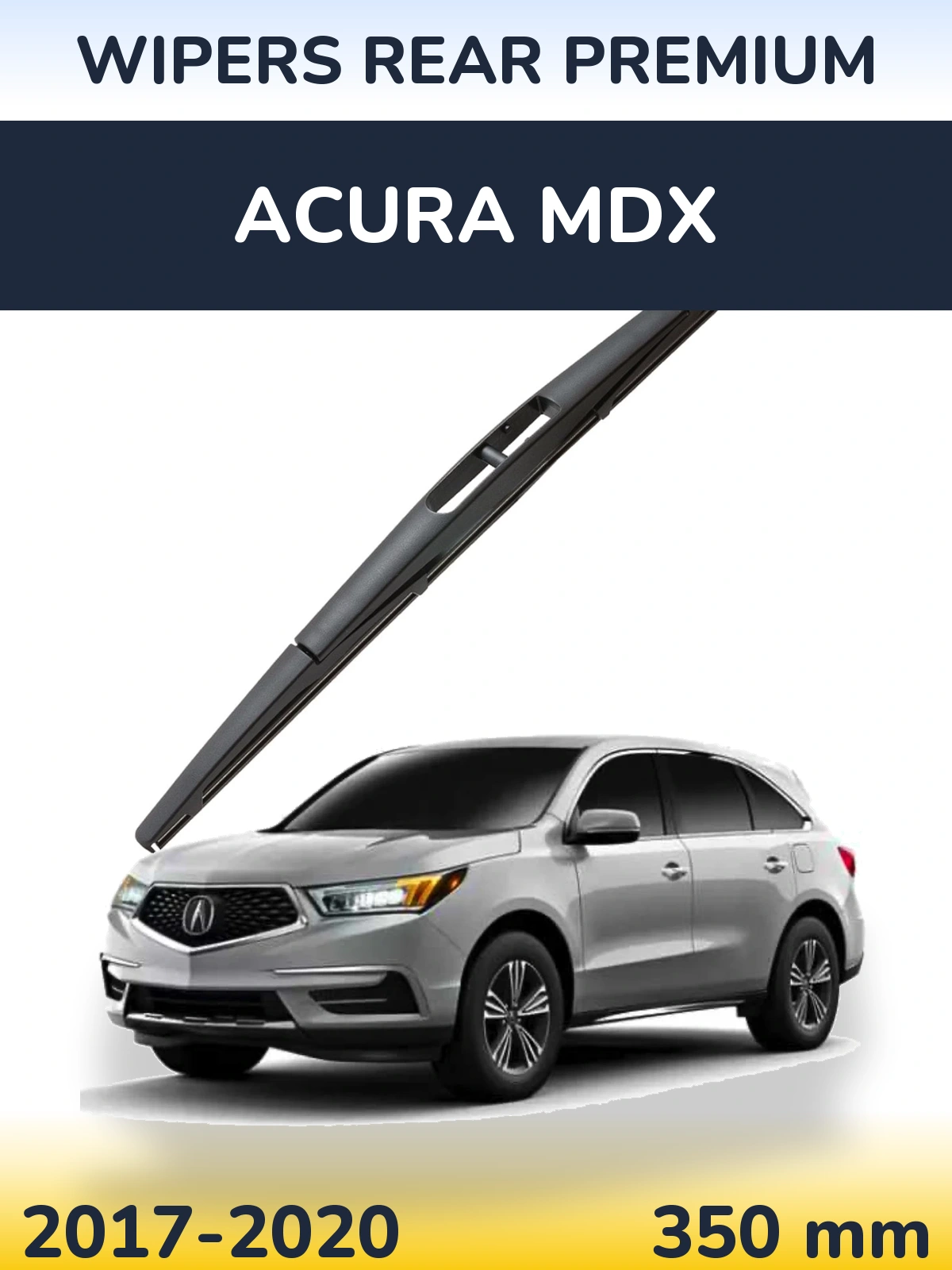 Rear wiper blade WIPERS REAR PREMIUM 350 mm for Acura MDX 2017-2020