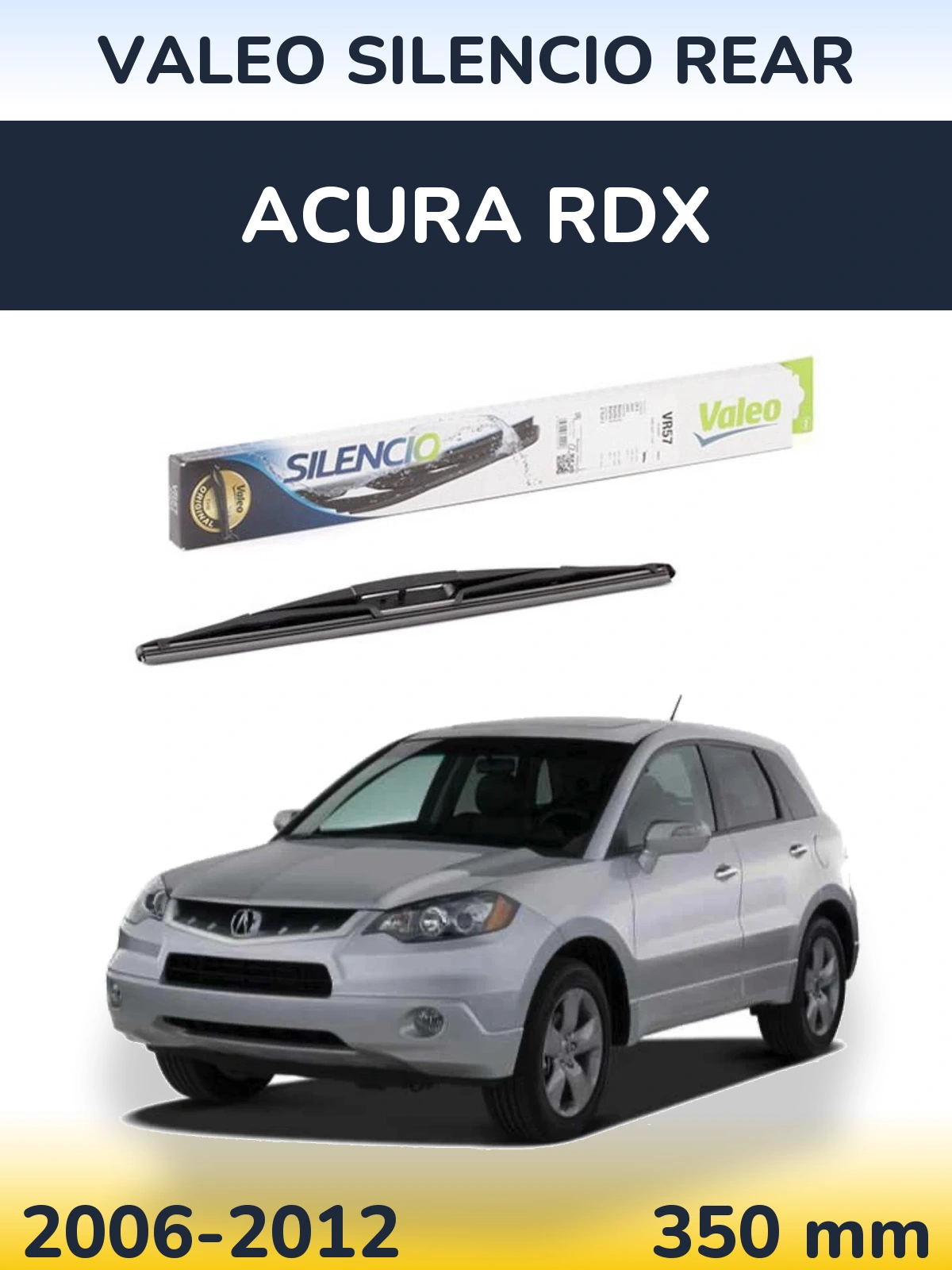 Tylna wycieraczka Valeo Silencio Rear 345 mm do Acura RDX 2006-2012