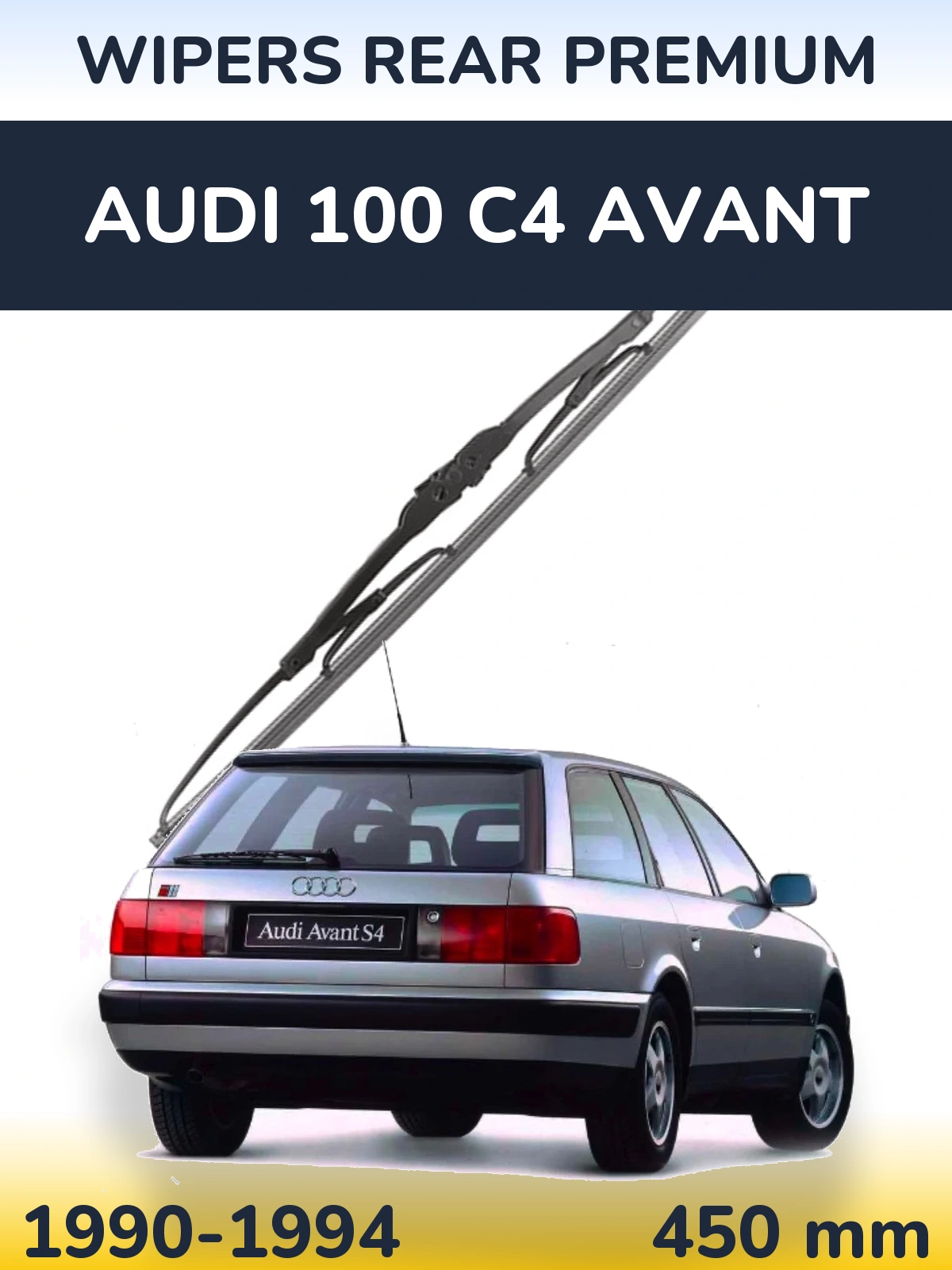 Tylna wycieraczka WIPERS REAR PREMIUM 450 mm do Audi 100 C4 Avant 1990-1994