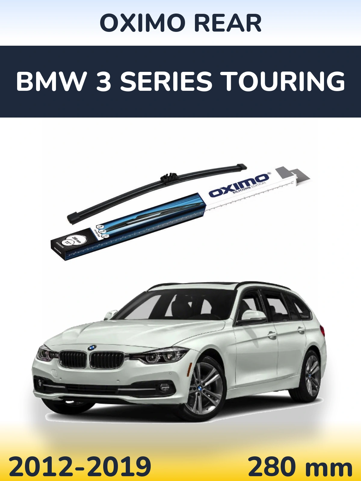 Tylna wycieraczka Oximo Rear 280 mm do BMW Seria 3 Touring 2012-2019