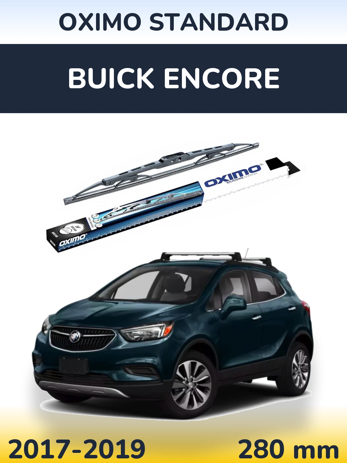 Задня щітка Oximo Standard 275 мм для Buick Encore 2017-2019