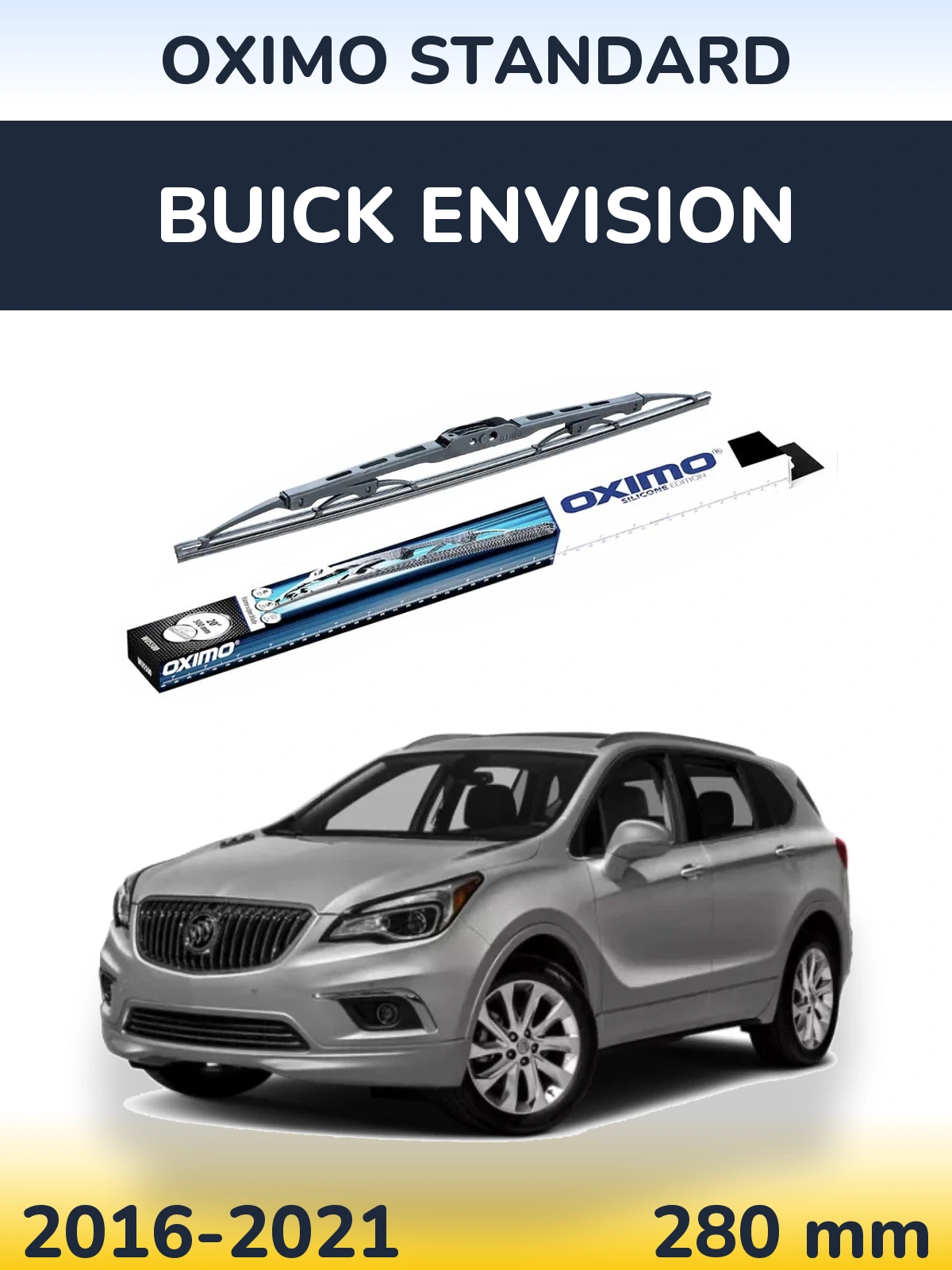 Rear wiper blade Oximo Standard 275 mm for Buick Envision 2016-2021