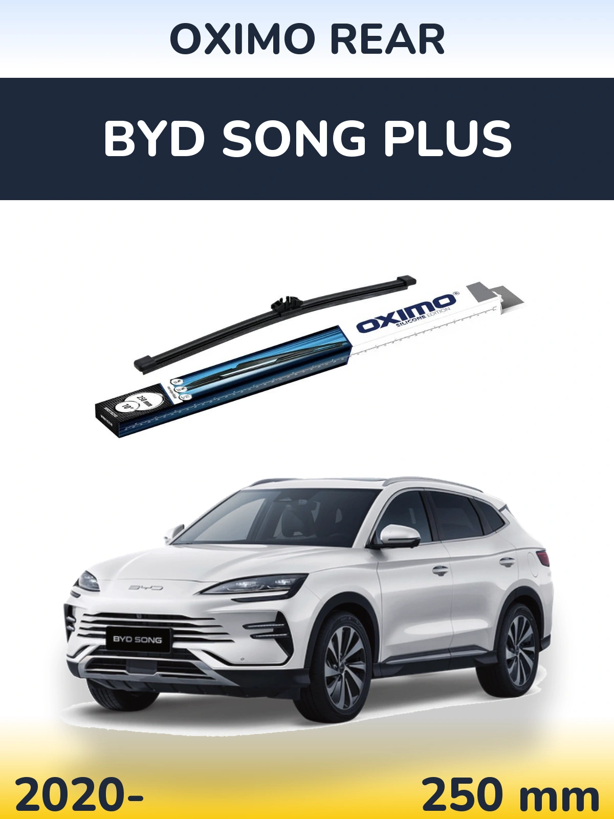 Tylna wycieraczka Oximo Rear 250 mm do BYD Song Plus 2020-2026