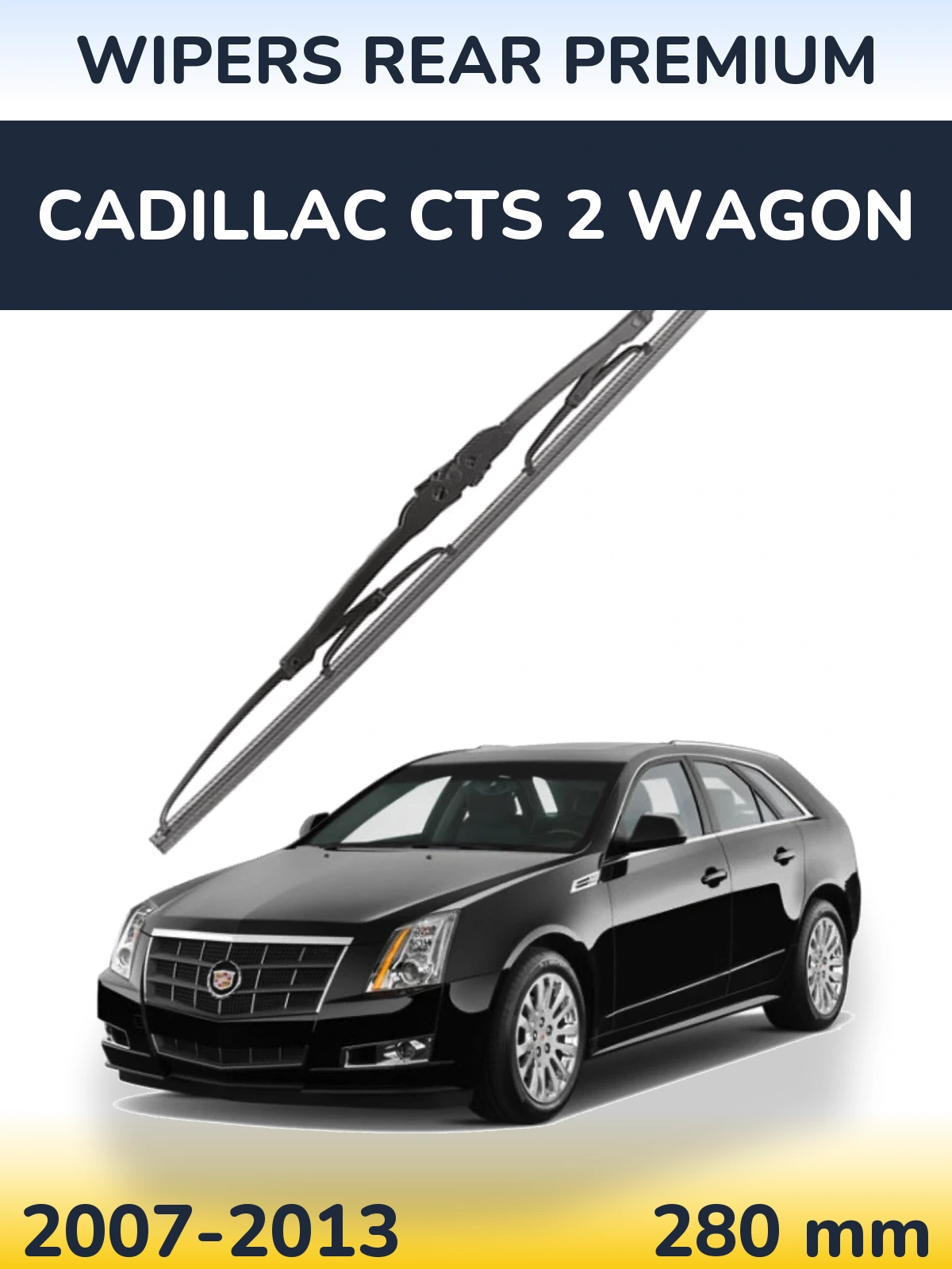 Задний дворник WIPERS REAR PREMIUM 280 мм для Cadillac CTS 2 Wagon 2007-2013