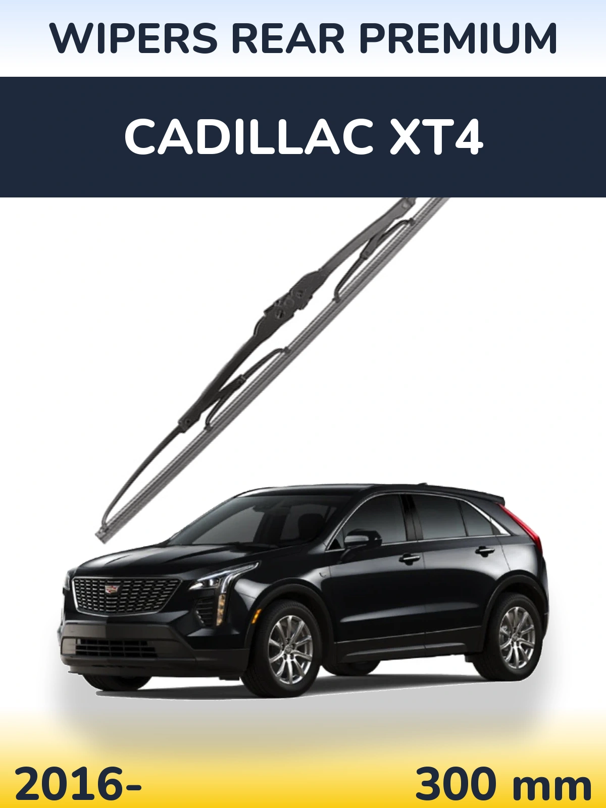 Задний дворник WIPERS REAR PREMIUM 300 мм для Cadillac XT4 2016-2026