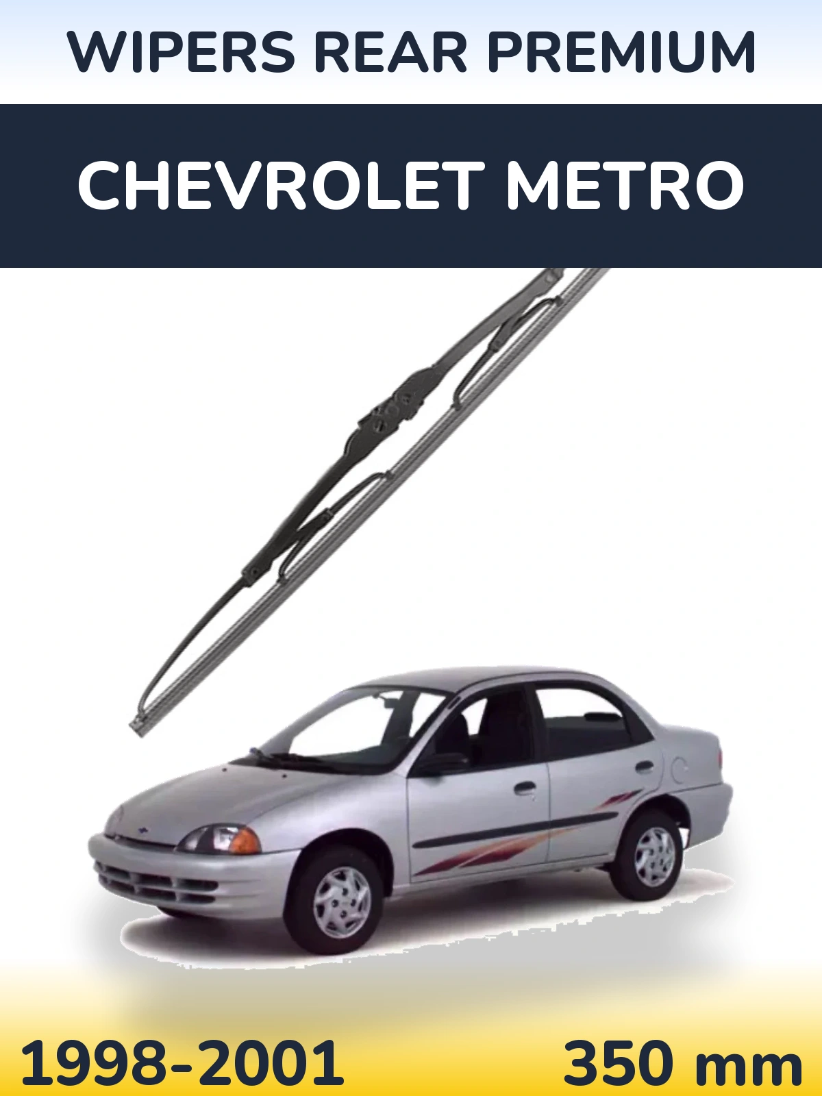 Tylna wycieraczka WIPERS REAR PREMIUM 350 mm do Chevrolet Metro 1998-2001
