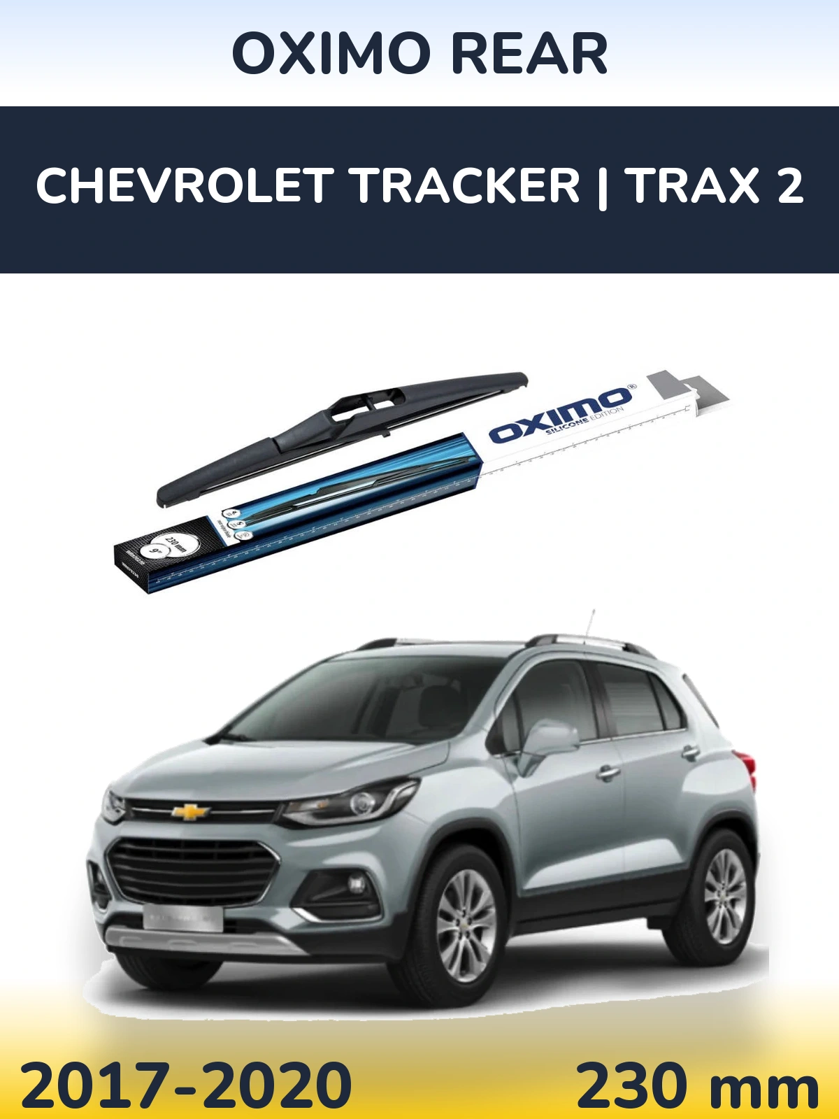 Tylna wycieraczka Oximo Rear 230 mm do Chevrolet Tracker | Trax 2 2017-2020