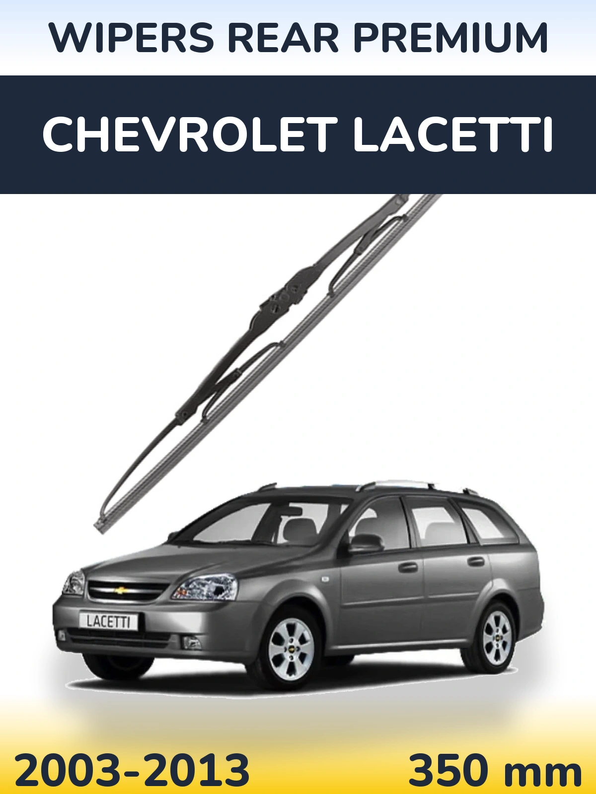 Rear wiper blade WIPERS REAR PREMIUM 350 mm for Chevrolet Lacetti 2003-2013