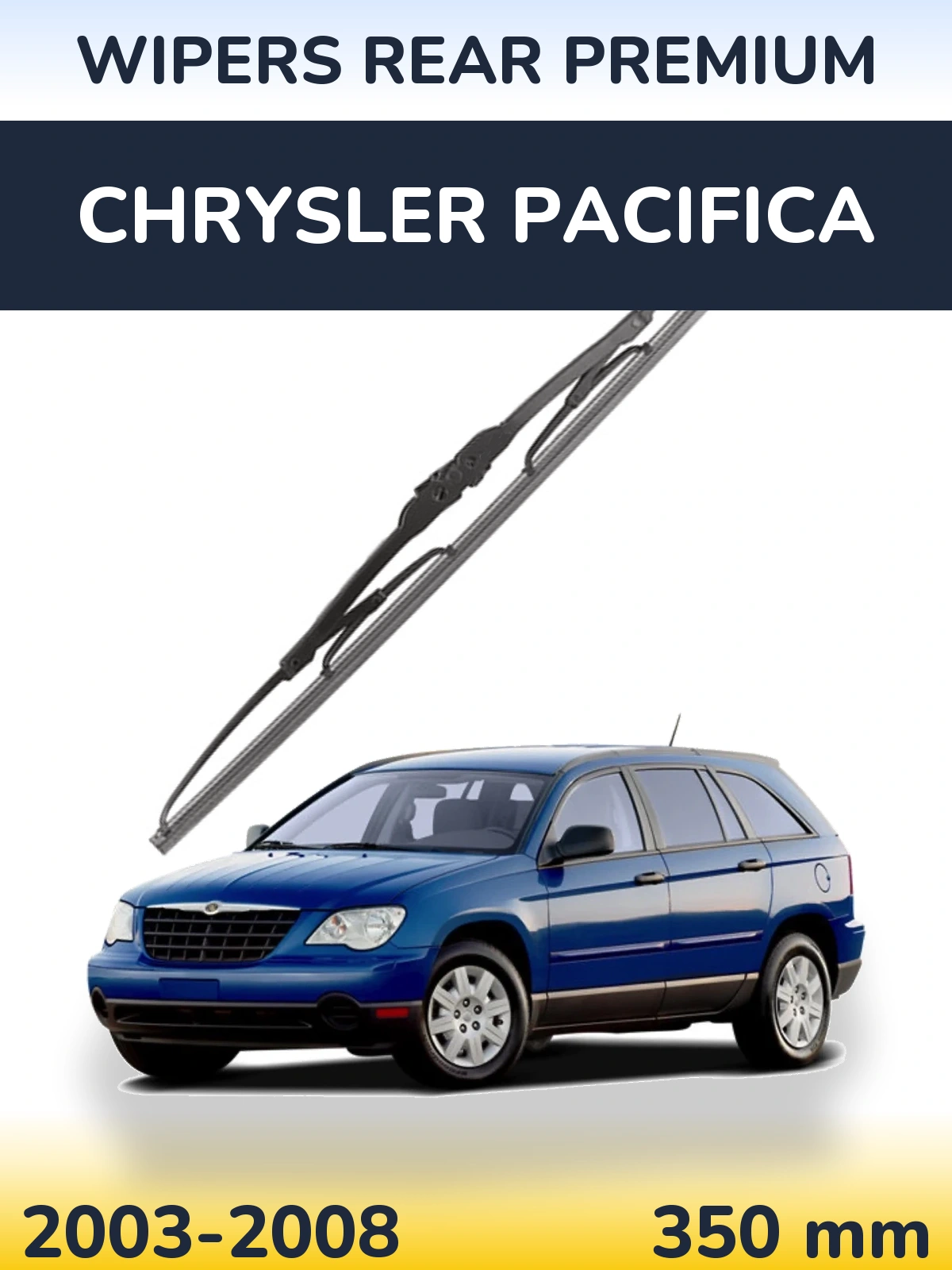 Задний дворник WIPERS REAR PREMIUM 350 мм для Chrysler Pacifica 2003-2008