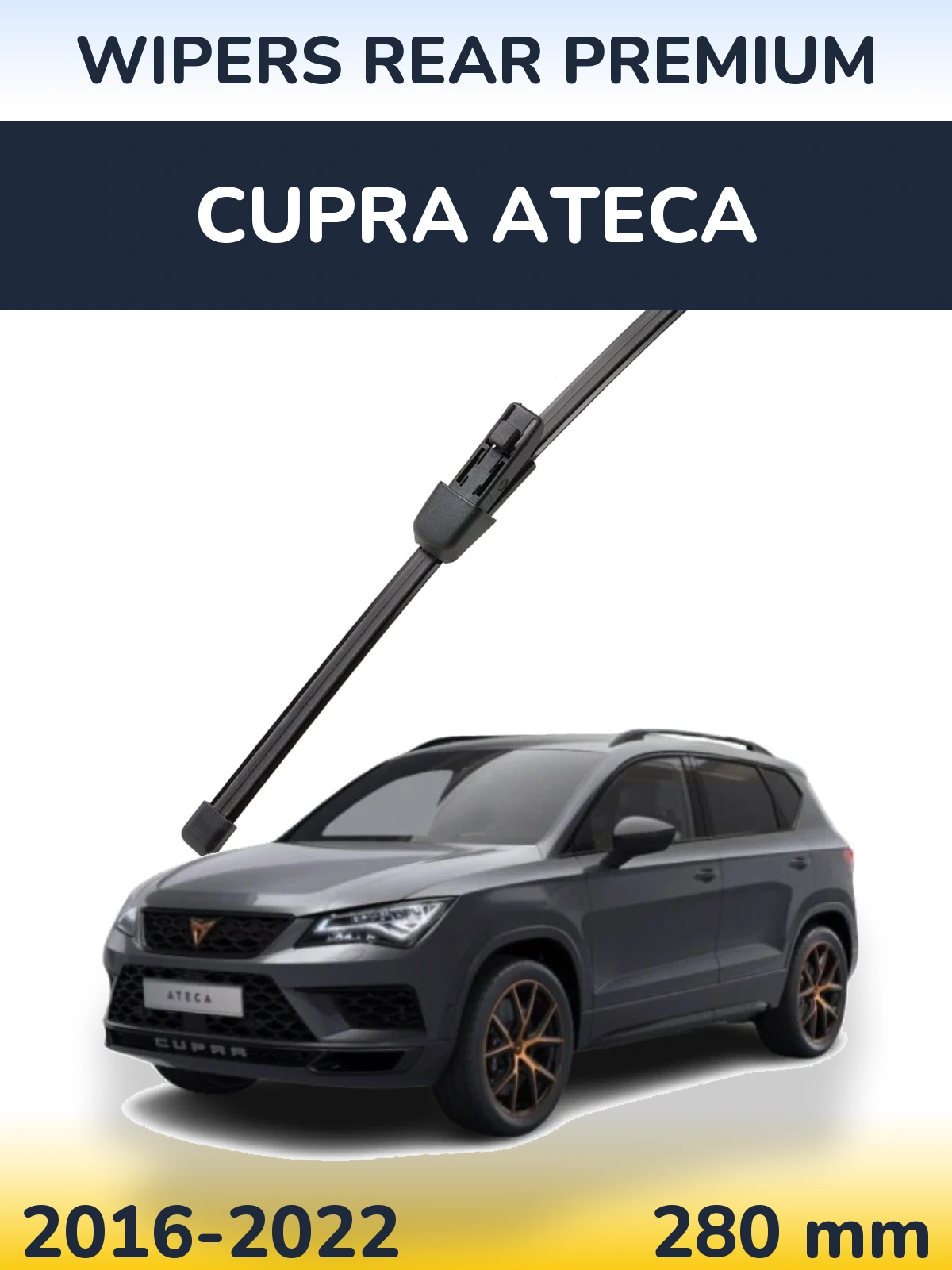 Tylna wycieraczka WIPERS REAR PREMIUM 280 mm do Cupra Ateca 2016-2022