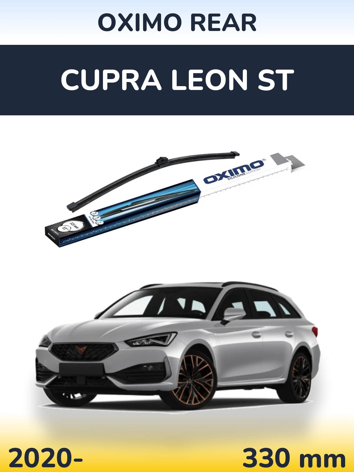 Rear wiper blade Oximo Rear 325 mm for Cupra Leon ST 2020-2026