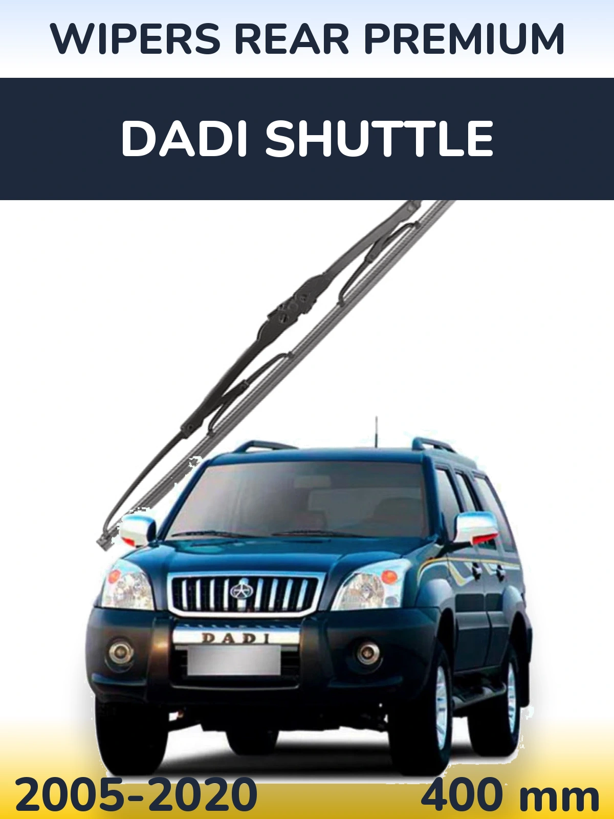 Tylna wycieraczka WIPERS REAR PREMIUM 400 mm do Dadi Shuttle 2005-2020