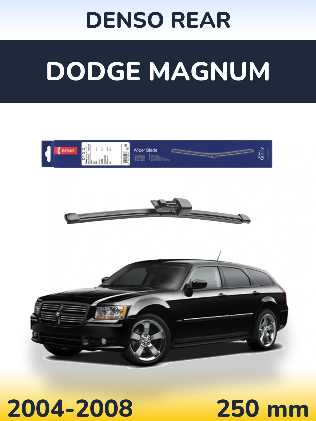 Tylna wycieraczka Denso Rear 250 mm do Dodge Magnum 2004-2008
