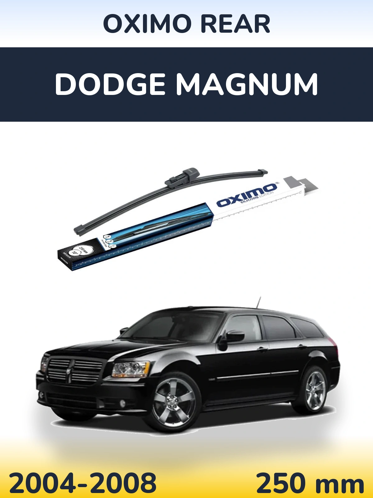 Rear wiper blade Oximo Rear 250 mm for Dodge Magnum 2004-2008
