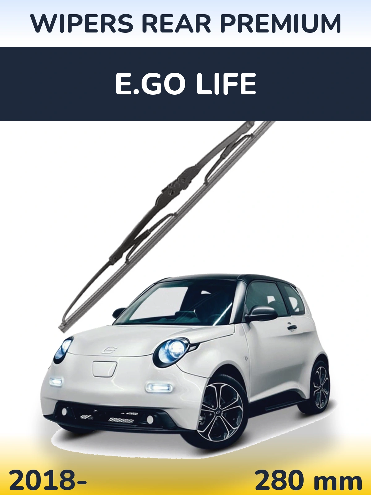 Tylna wycieraczka WIPERS REAR PREMIUM 280 mm do E.GO life 2018-2026