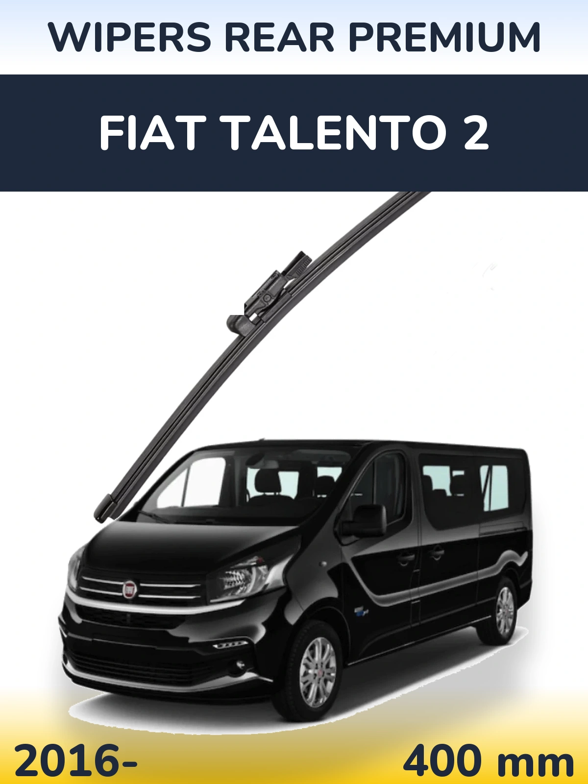 Tylna wycieraczka WIPERS REAR PREMIUM 400 mm do Fiat Talento 2 2016-2026