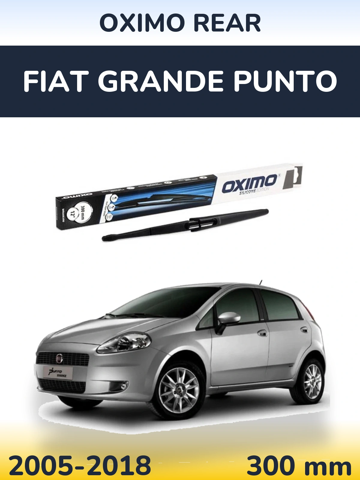 Tylna wycieraczka Oximo Rear 300 mm do Fiat Grande Punto 2005-2018