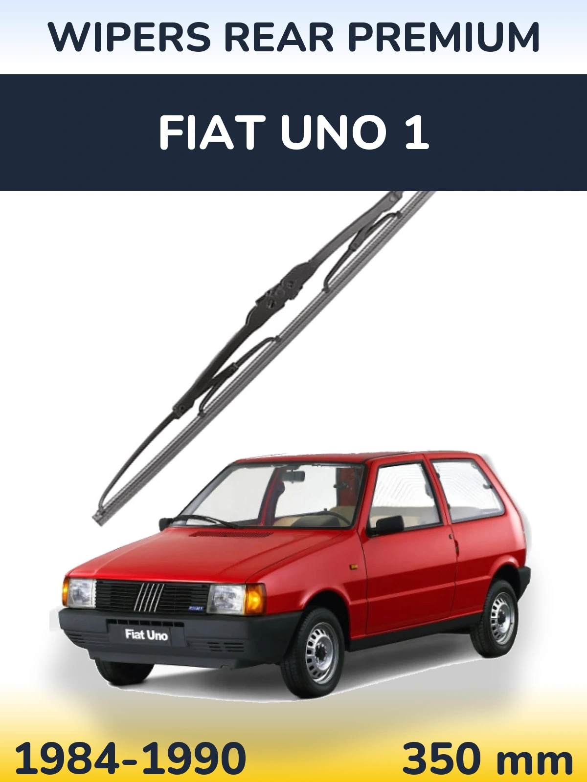 Задня щітка WIPERS REAR PREMIUM 350 мм для Fiat Uno 1 1984-1990