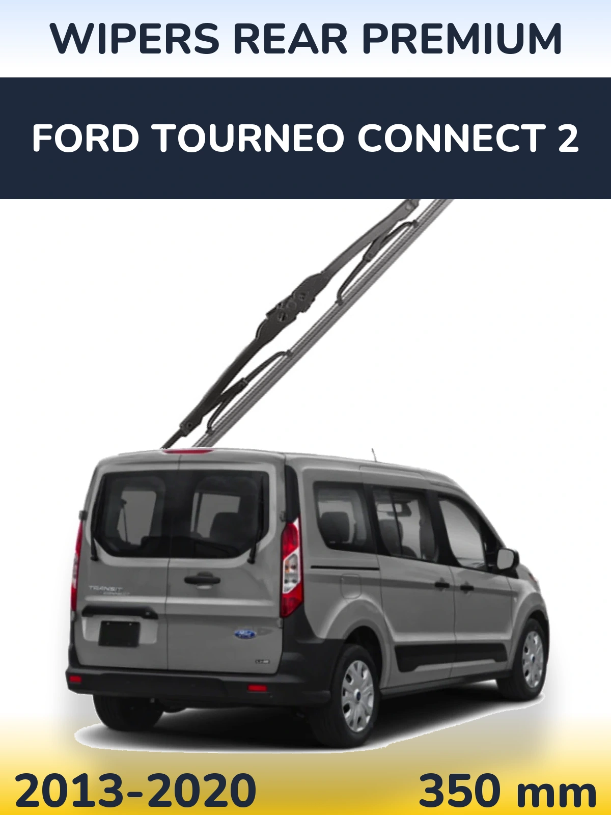 Rear wiper blade WIPERS REAR PREMIUM 350 mm for Ford Tourneo Connect 2 2013-2020