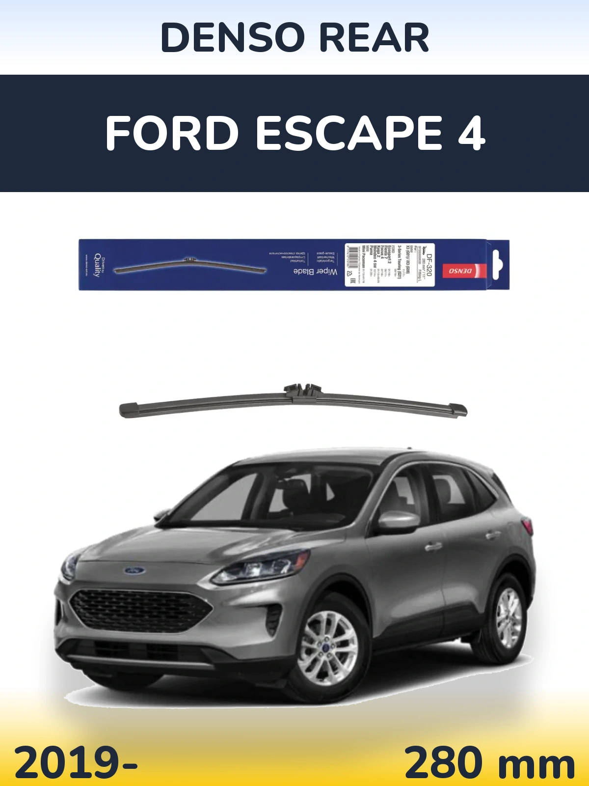 Tylna wycieraczka Denso Rear 280 mm do Ford Escape 4 2019-2026