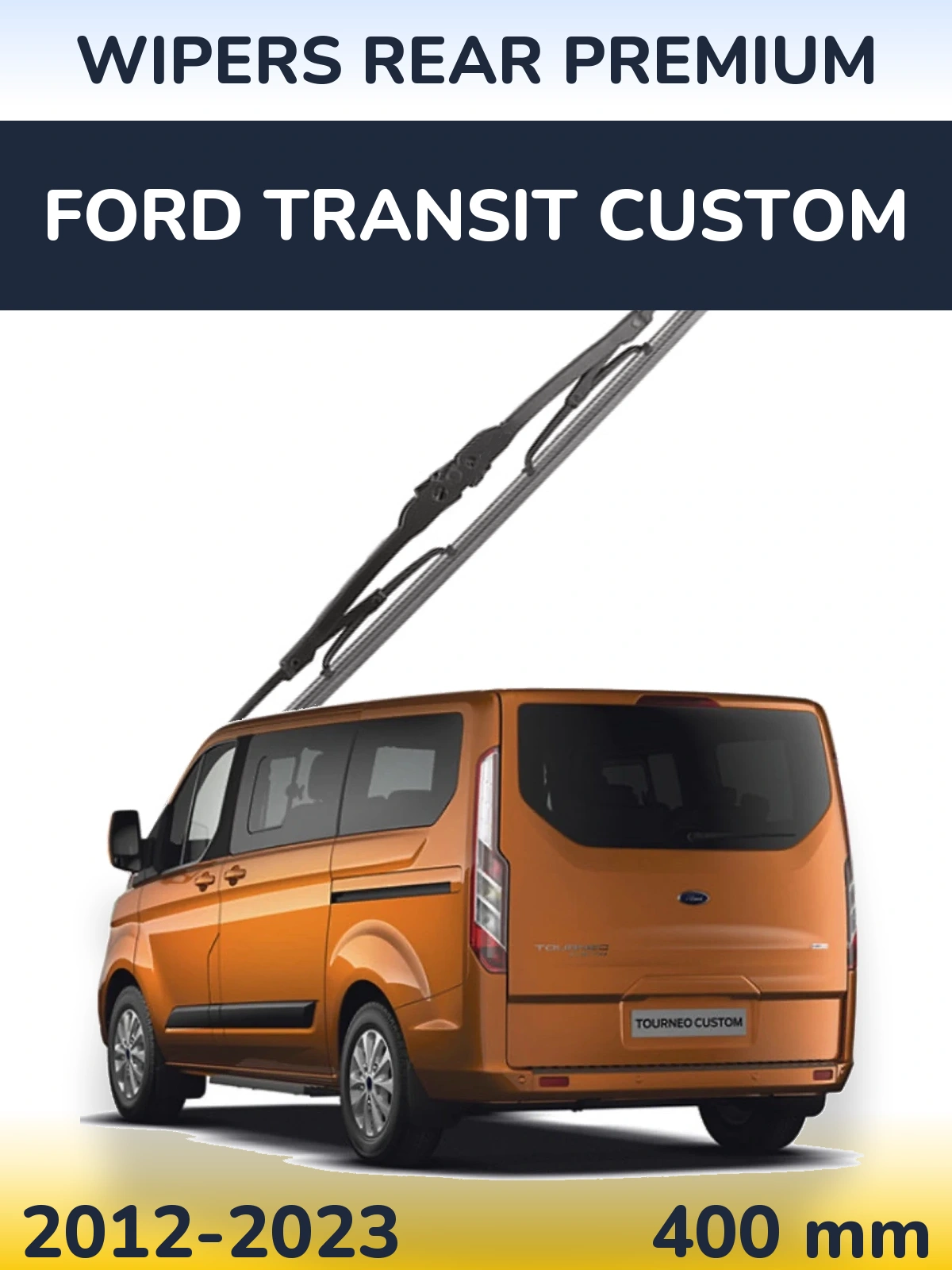 Задня щітка WIPERS REAR PREMIUM 400 мм для Ford Transit Custom 2012-2023