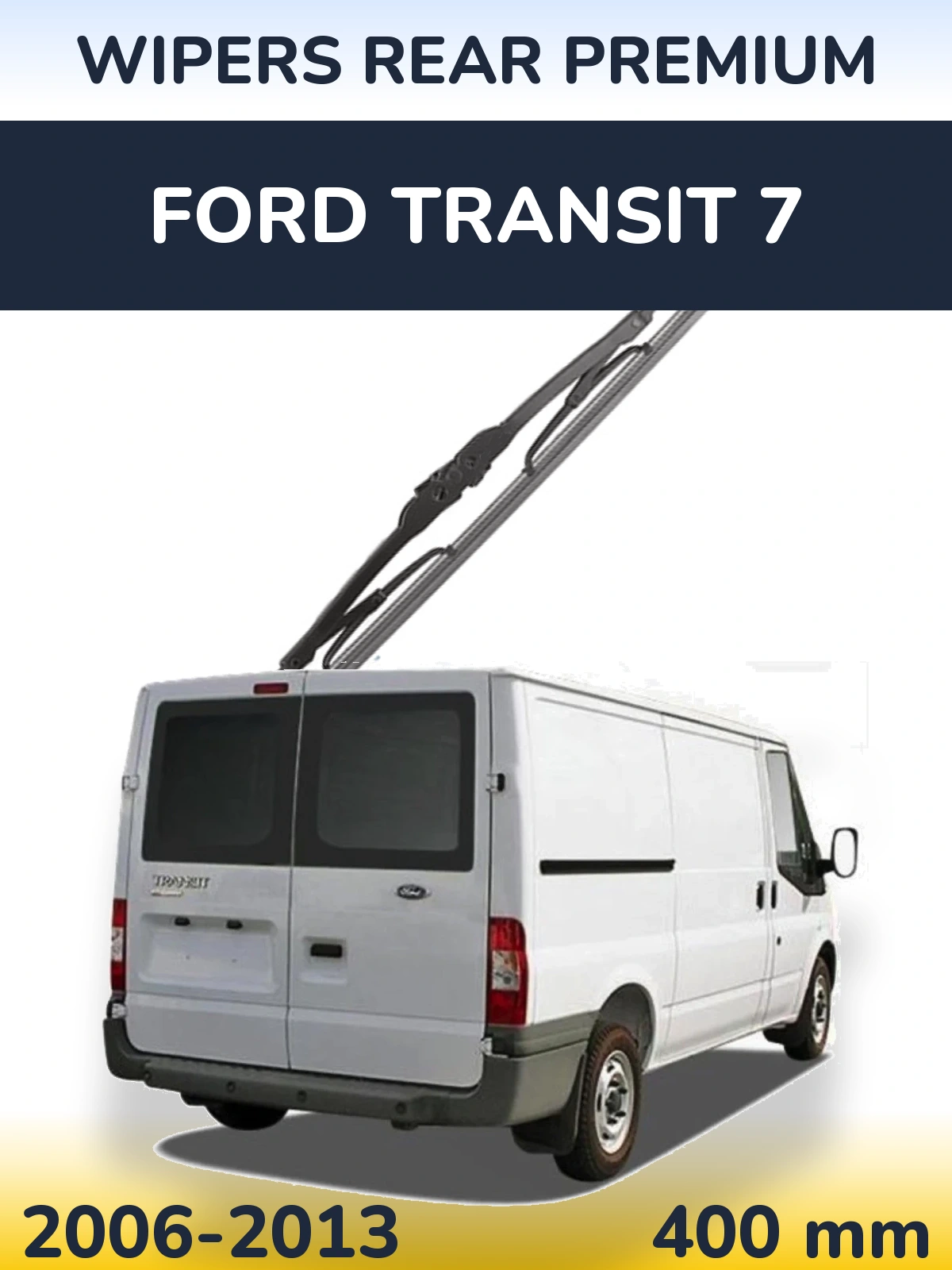 Задний дворник WIPERS REAR PREMIUM 400 мм для Ford Transit 7 2006-2013
