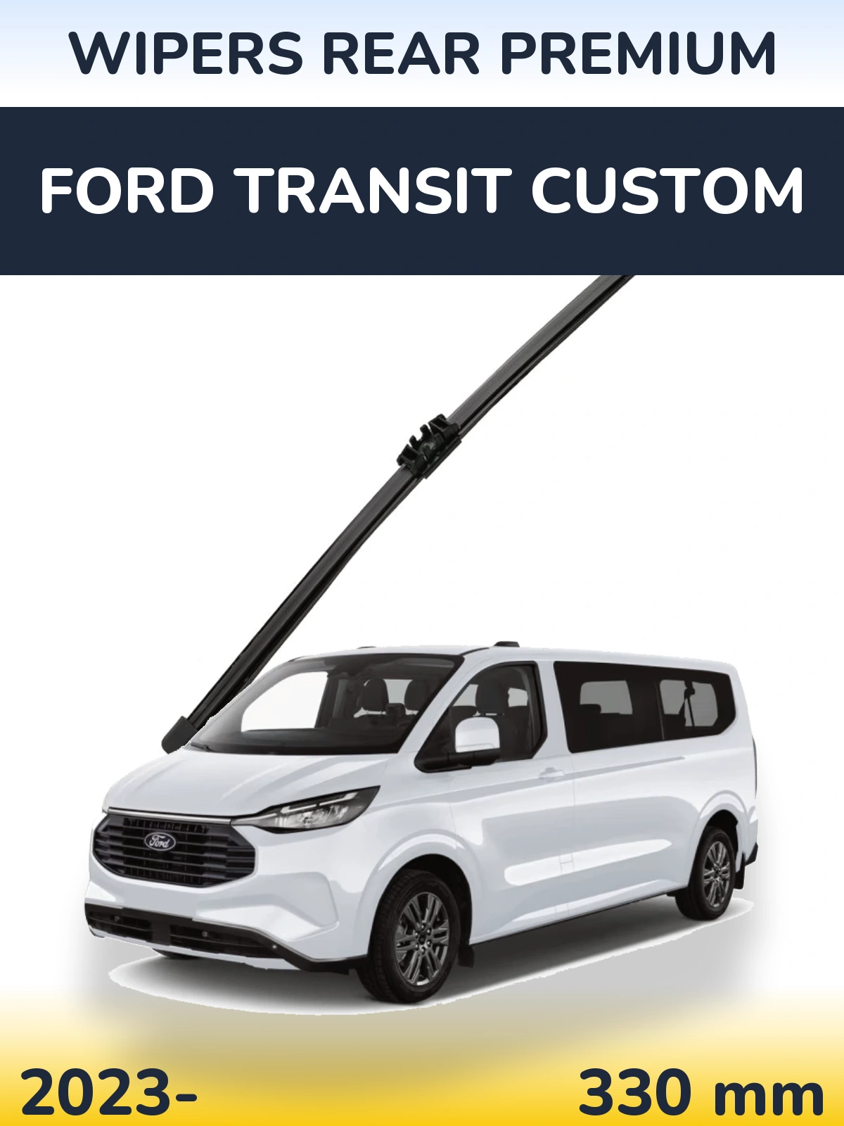 Задний дворник WIPERS REAR PREMIUM 330 мм для Ford Transit Custom 2023-2026