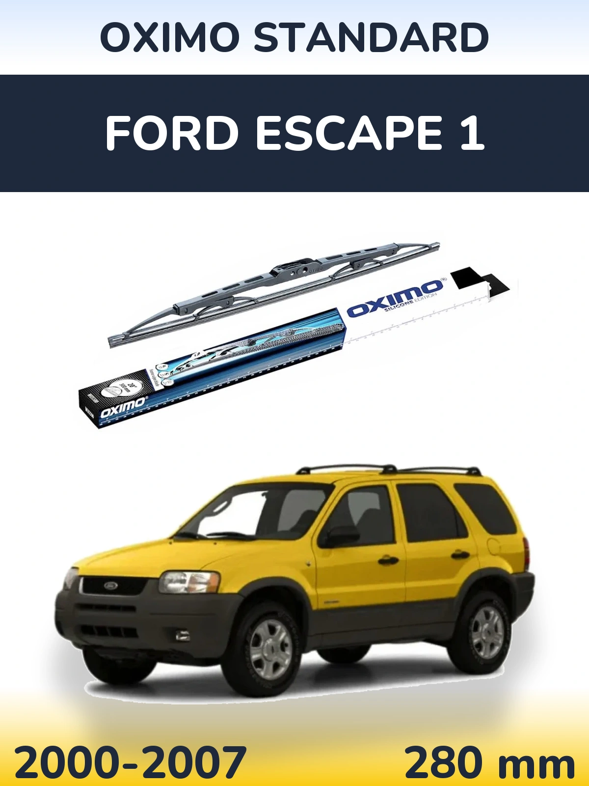 Задний дворник Oximo Standard 275 мм для Ford Escape 1 2000-2007