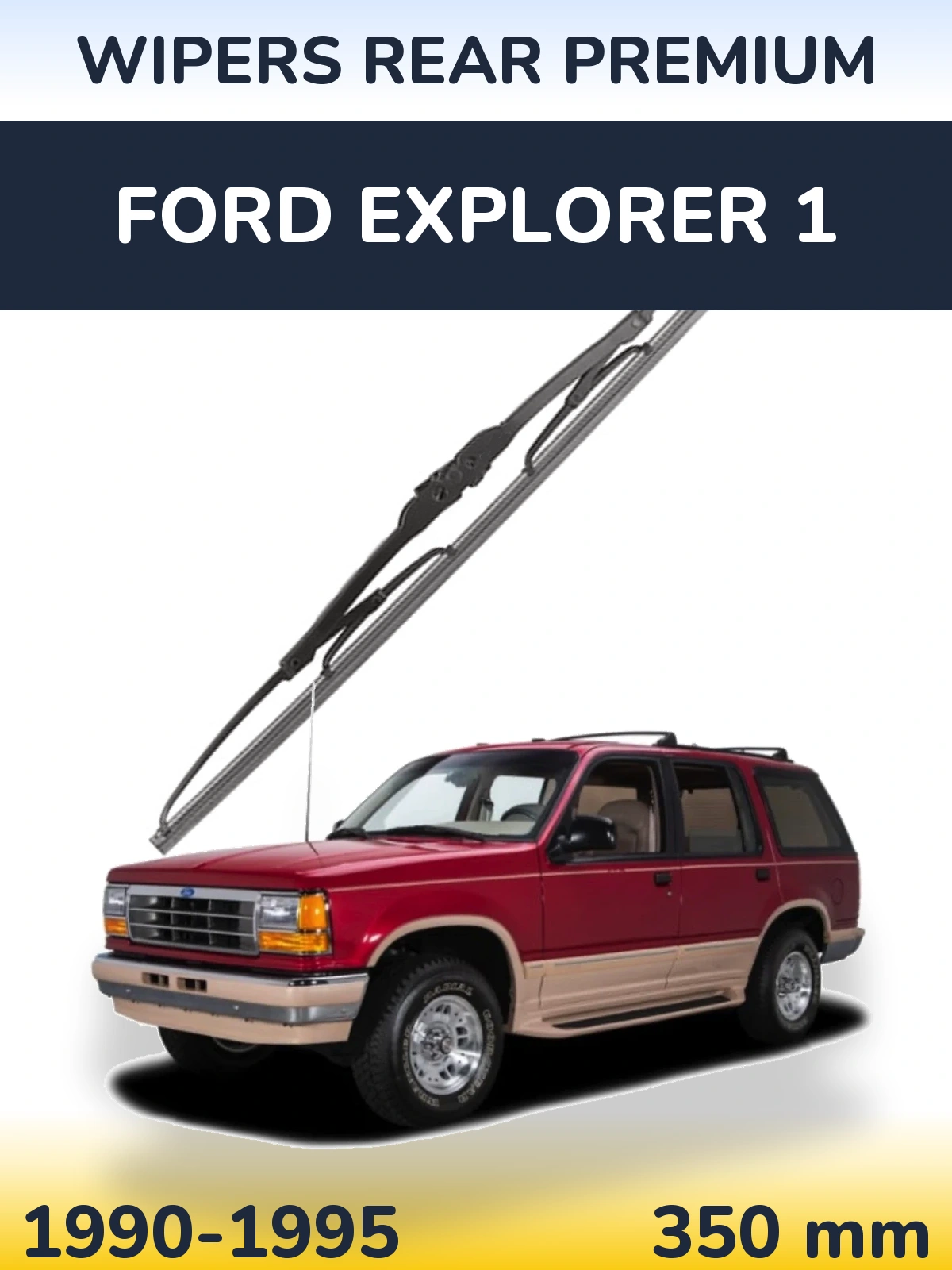 Tylna wycieraczka WIPERS REAR PREMIUM 350 mm do Ford Explorer 1 1990-1995