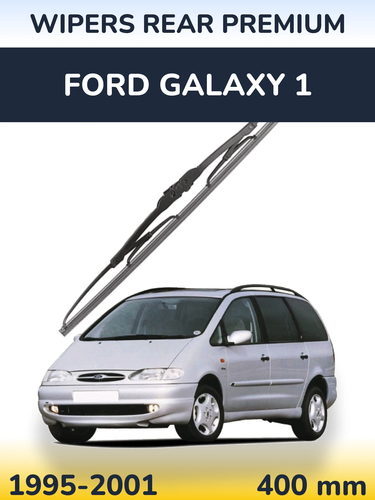 Задний дворник WIPERS REAR PREMIUM 400 мм для Ford Galaxy 1 1995-2001