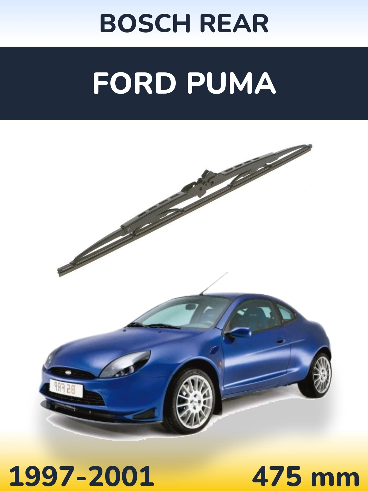 Tylna wycieraczka BOSCH Rear 475 mm do Ford Puma 1997-2001