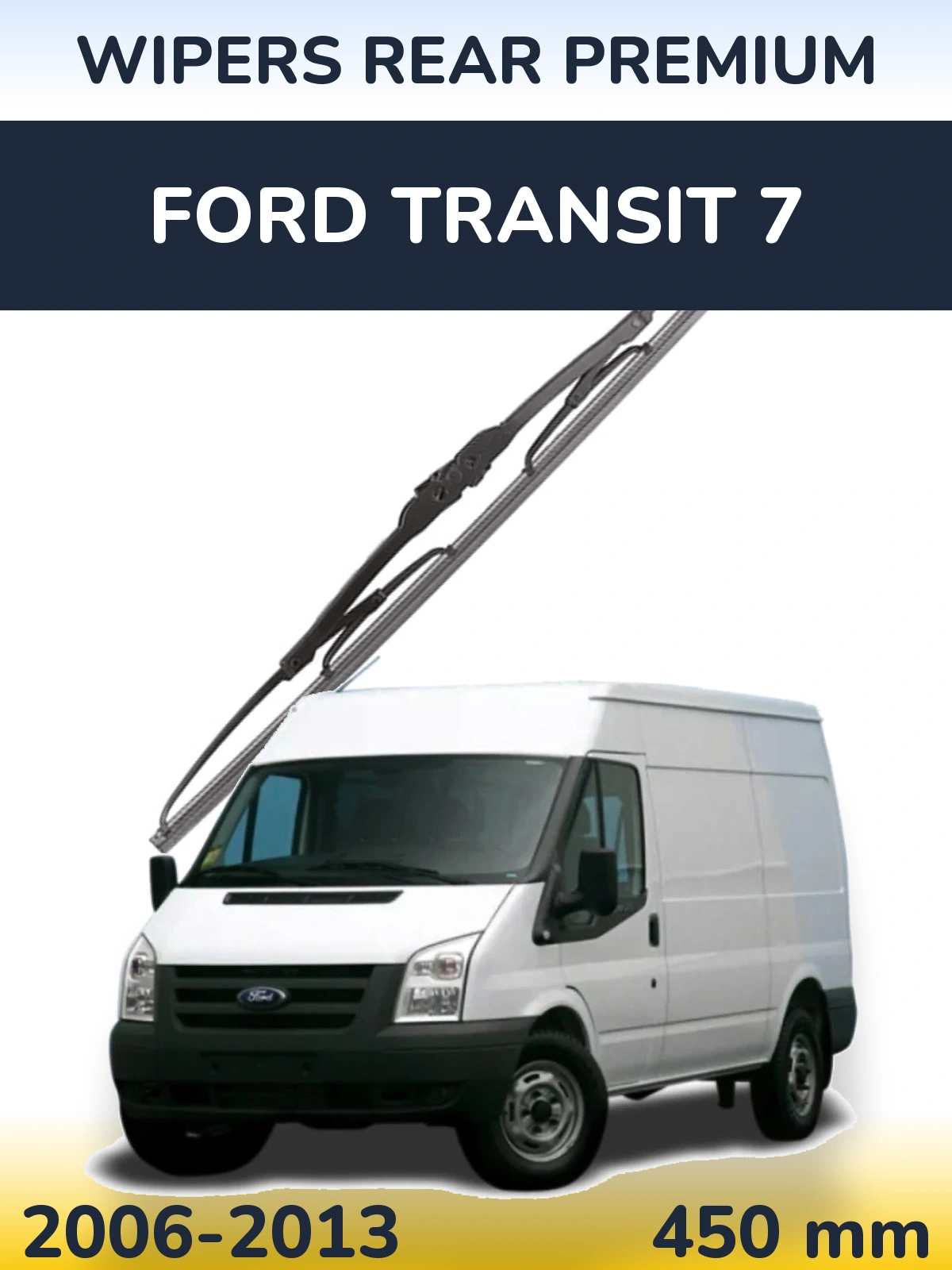 Rear wiper blade WIPERS REAR PREMIUM 450 mm for Ford Transit 7 2006-2013