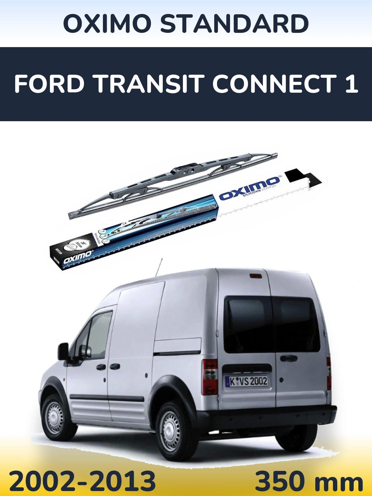 Tylna wycieraczka Oximo Standard 350 mm do Ford Transit Connect 1 2002-2013