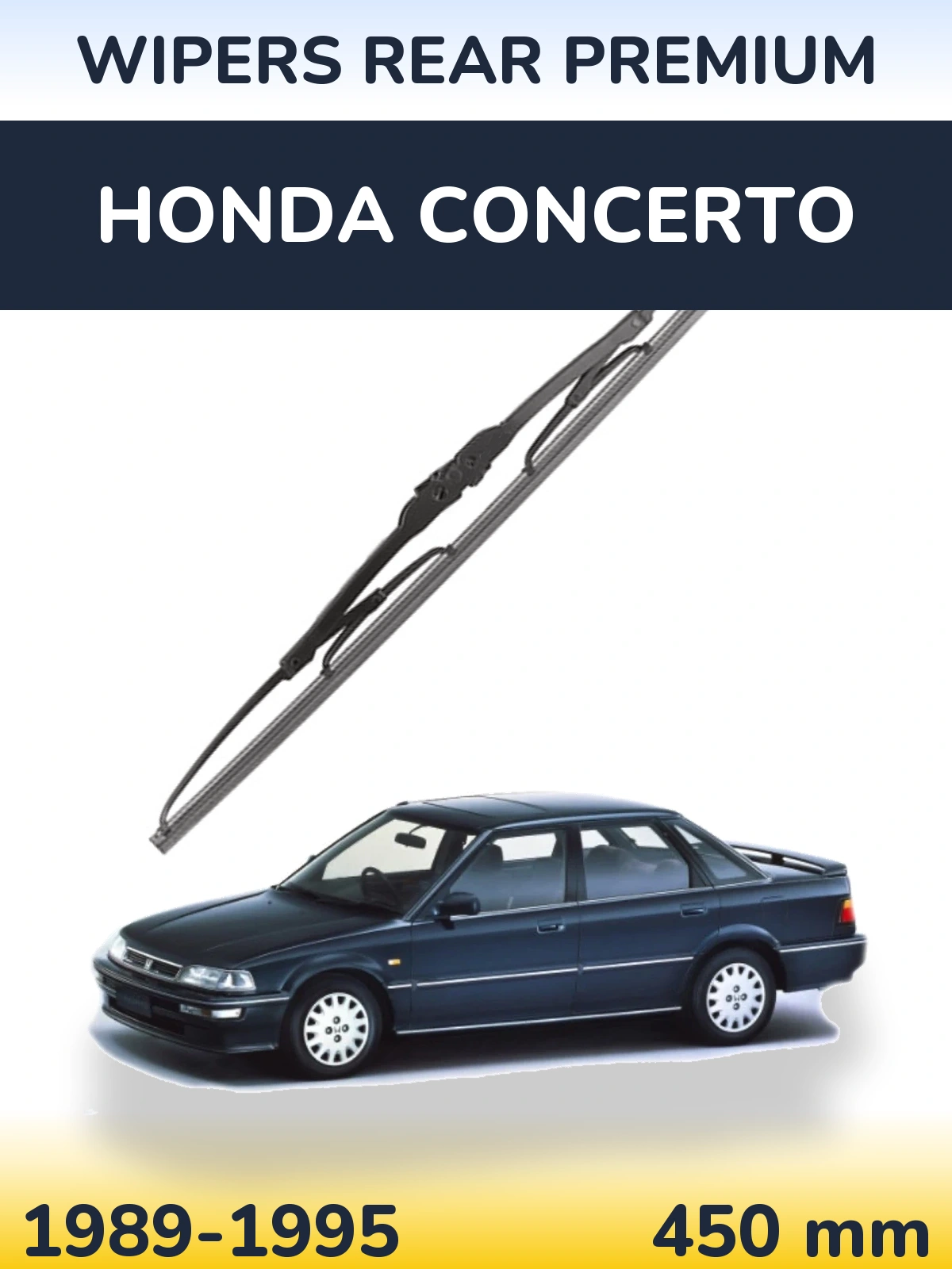 Задний дворник WIPERS REAR PREMIUM 450 мм для Honda Concerto 1989-1995