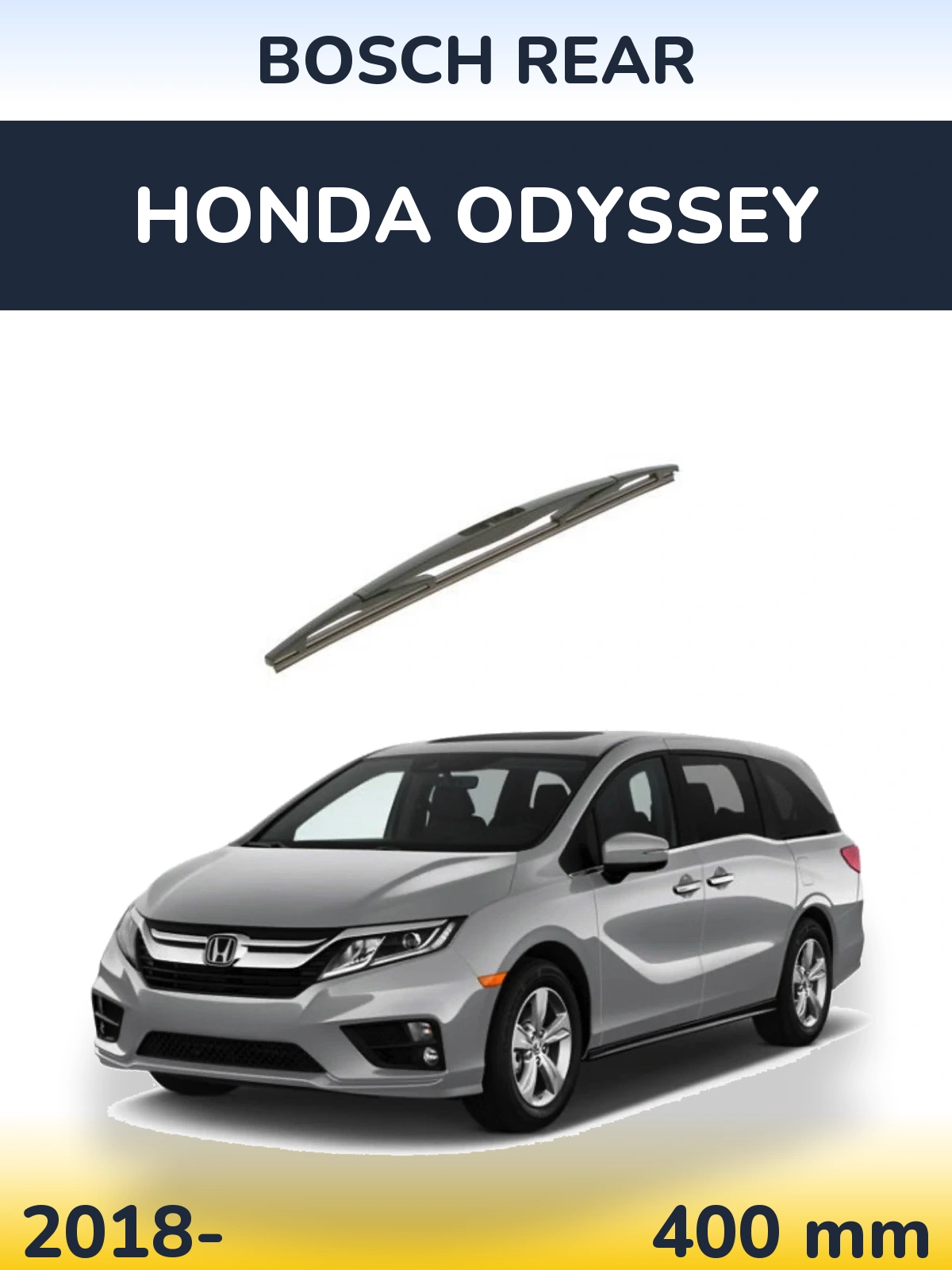 Tylna wycieraczka BOSCH Rear 400 mm do Honda Odyssey 5 2018-2026