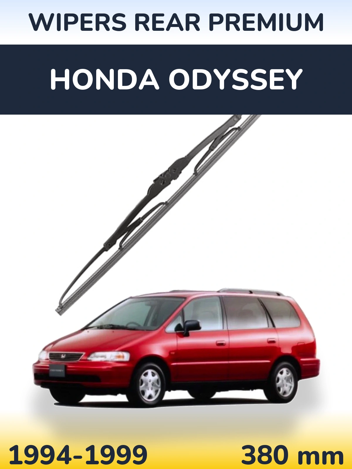 Задня щітка WIPERS REAR PREMIUM 380 мм для Honda Odyssey 1994-1999
