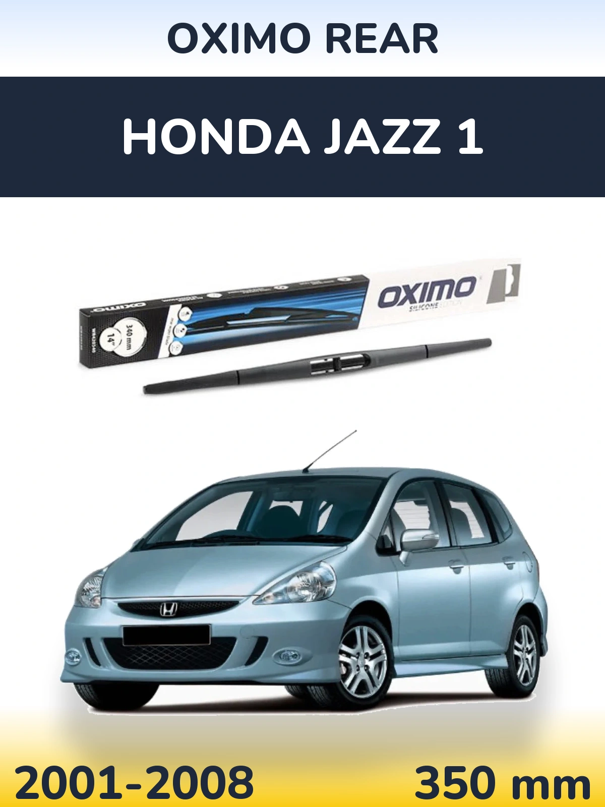Задний дворник Oximo Rear 350 мм для Honda Jazz 1 2001-2008