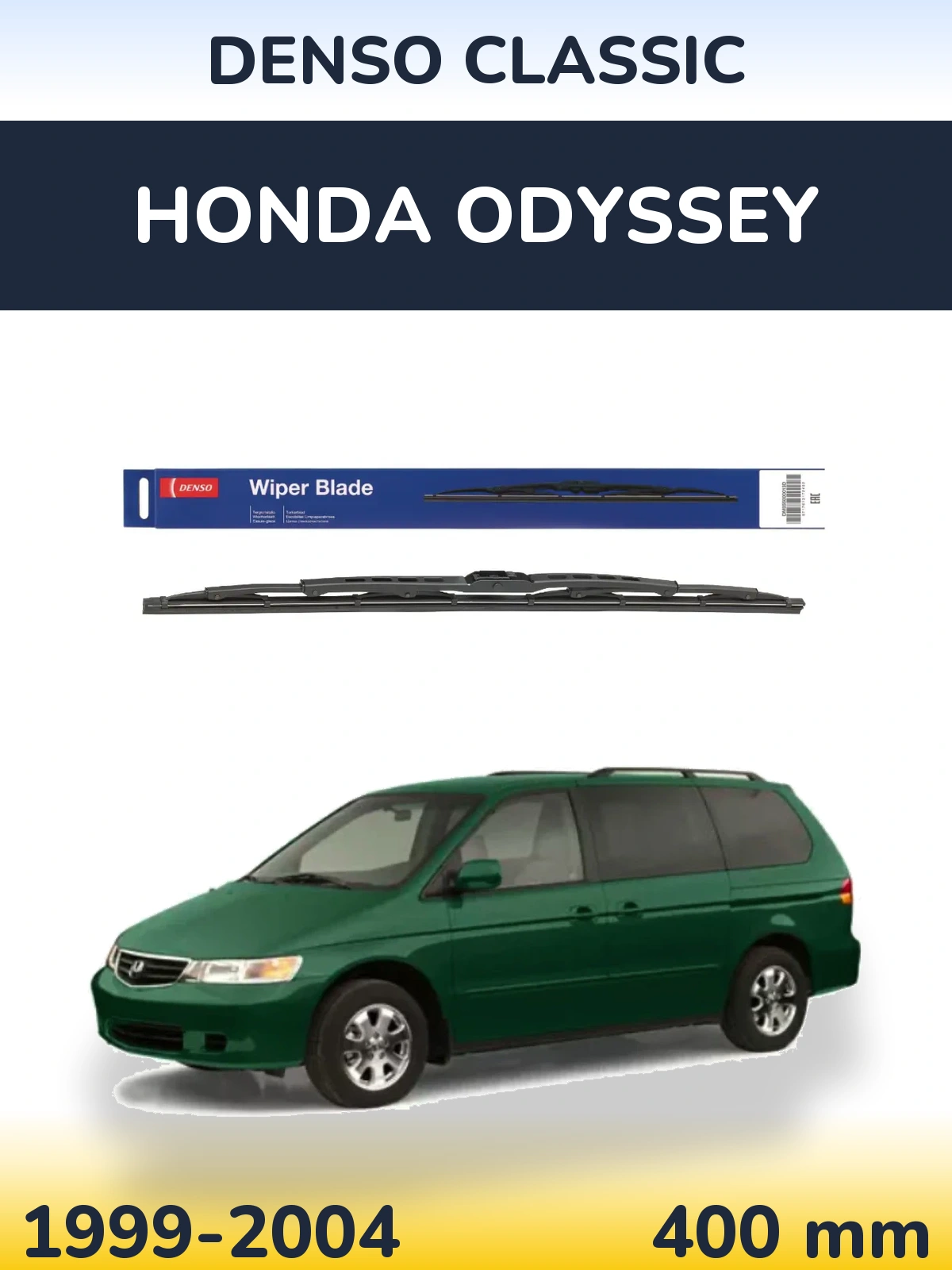 Tylna wycieraczka Denso Classic 400 mm do Honda Odyssey 2 1999-2004