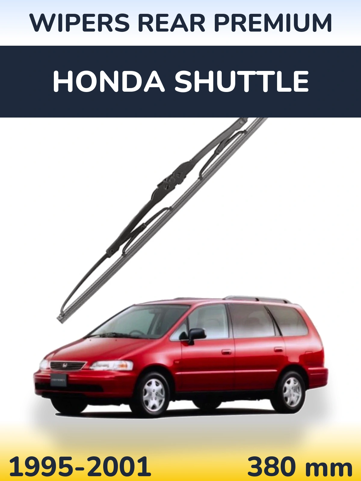 Задний дворник WIPERS REAR PREMIUM 380 мм для Honda Shuttle 1995-2001
