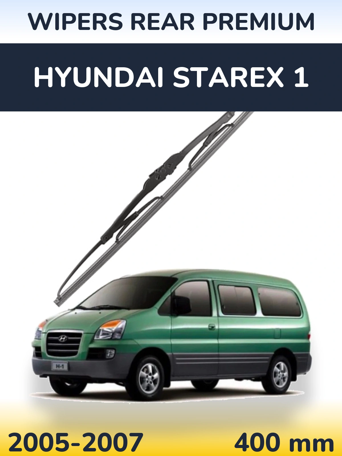 Rear wiper blade WIPERS REAR PREMIUM 400 mm for Hyundai Starex 1 2005-2007