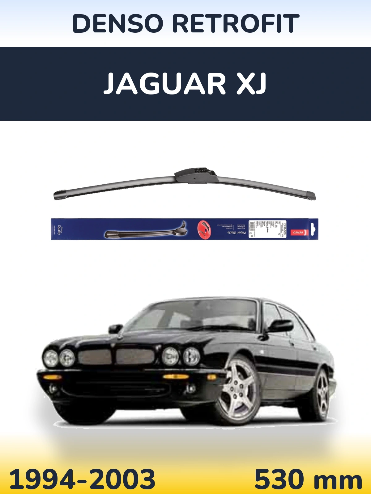 Przednia wycieraczka Denso Retrofit 530 mm do Jaguar XJ 1994-2003