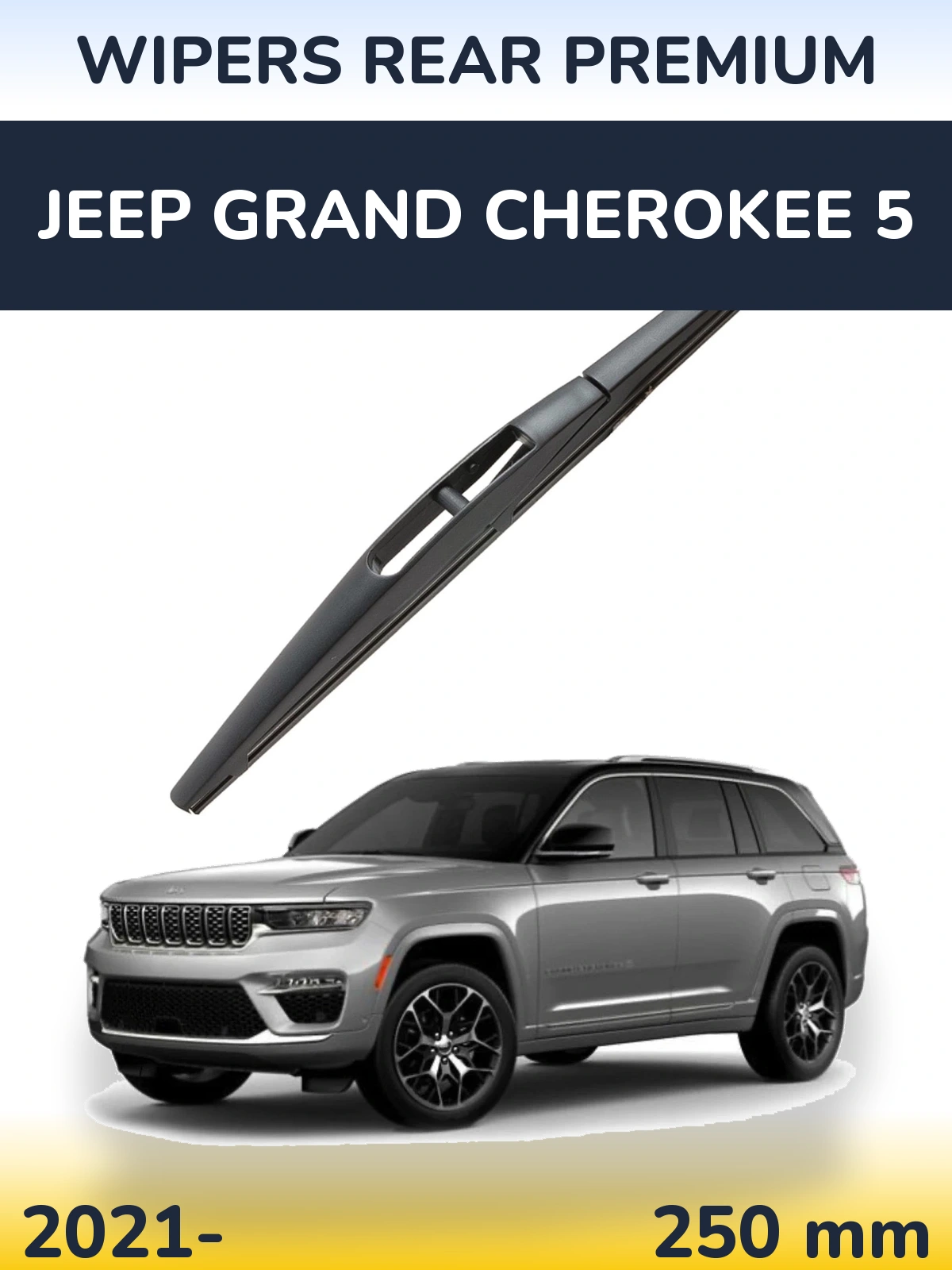 Tylna wycieraczka WIPERS REAR PREMIUM 250 mm do Jeep Grand Cherokee 5 2021-2026