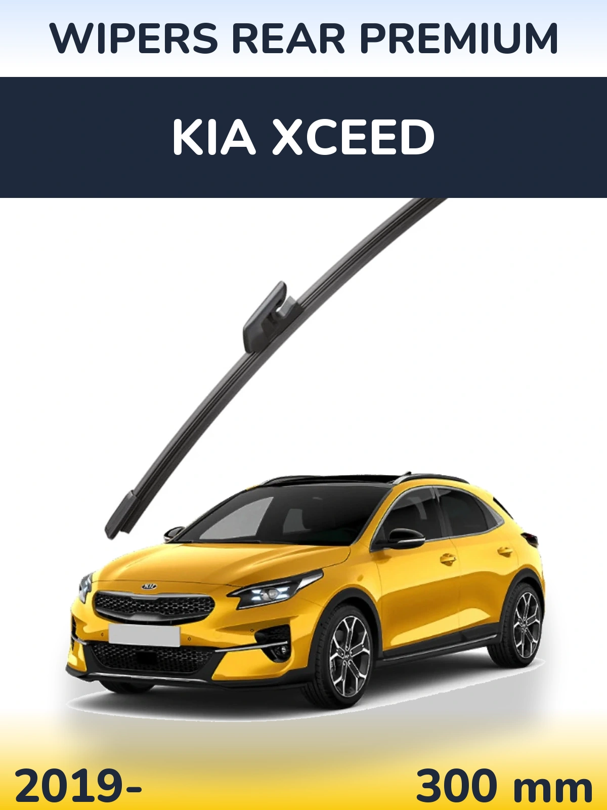 Задний дворник WIPERS REAR PREMIUM 300 мм для KIA XCeed 2019-2026