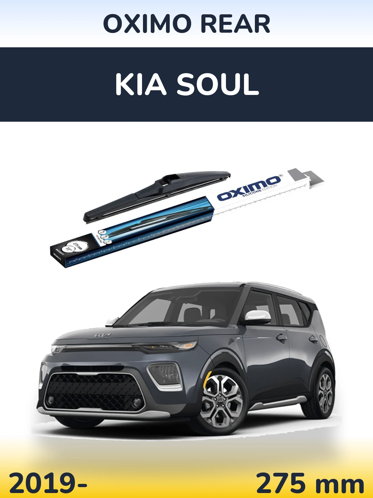 Tylna wycieraczka Oximo Rear 280 mm do KIA Soul 2019-2026