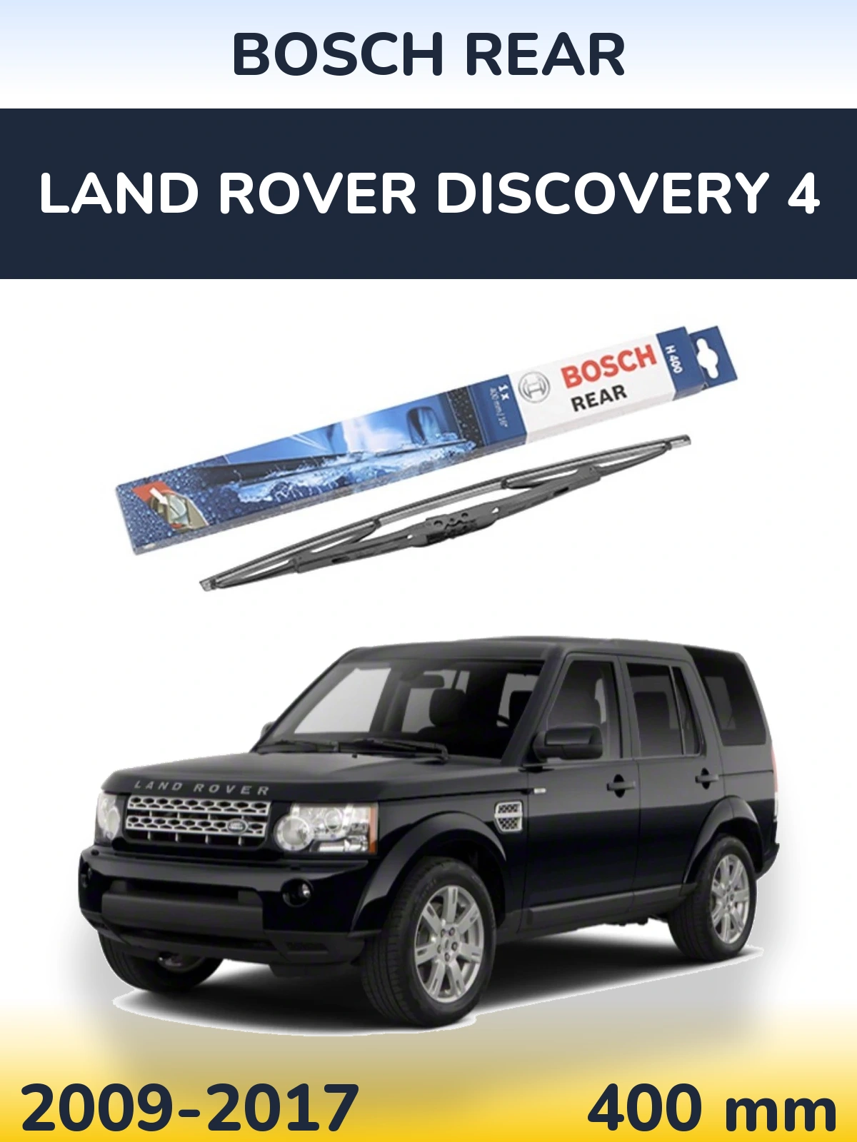 Tylna wycieraczka BOSCH Rear 400 mm do Land Rover Discovery 4 2009-2017