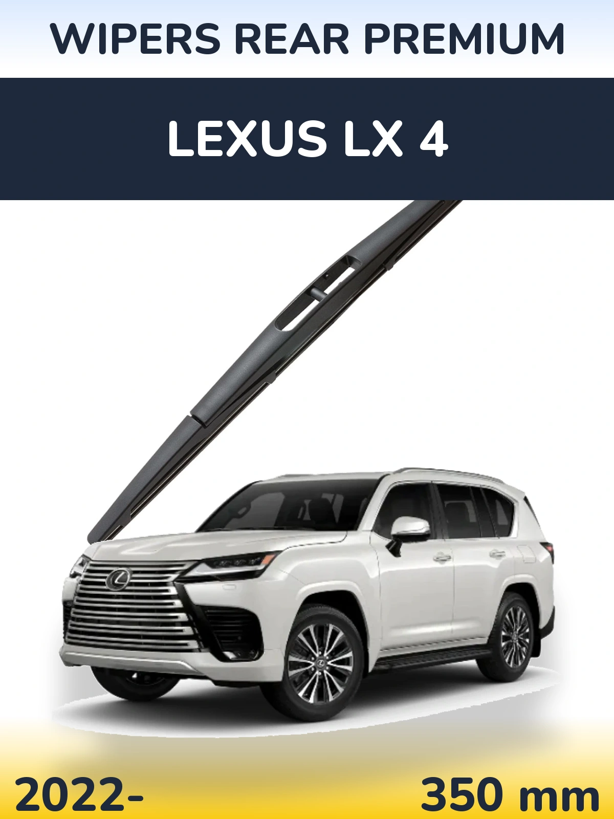 Tylna wycieraczka WIPERS REAR PREMIUM 350 mm do Lexus LX 4 2022-2026